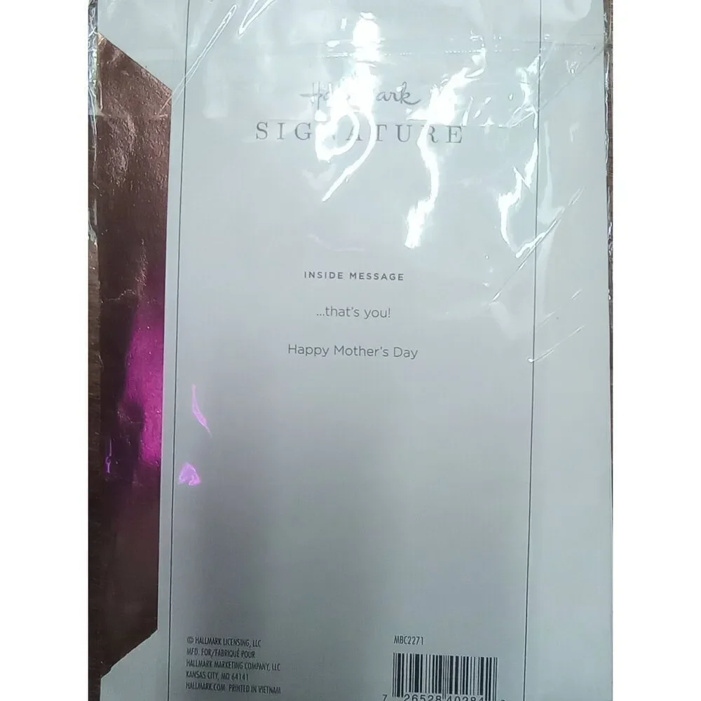 Hallmark mother's Day specialty card s set of 5